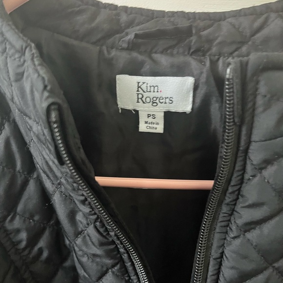 Black Quilted Puffer Jacket - Picture 3 of 3
